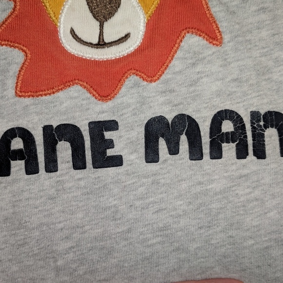 Gymboree "Mommy's Mane Man" long sleeve tee 2T - Picture 4 of 4